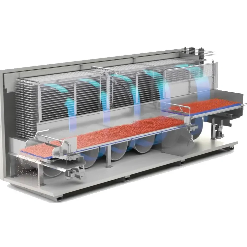 How Does a Fluidized Bed IQF Freezer Work?
