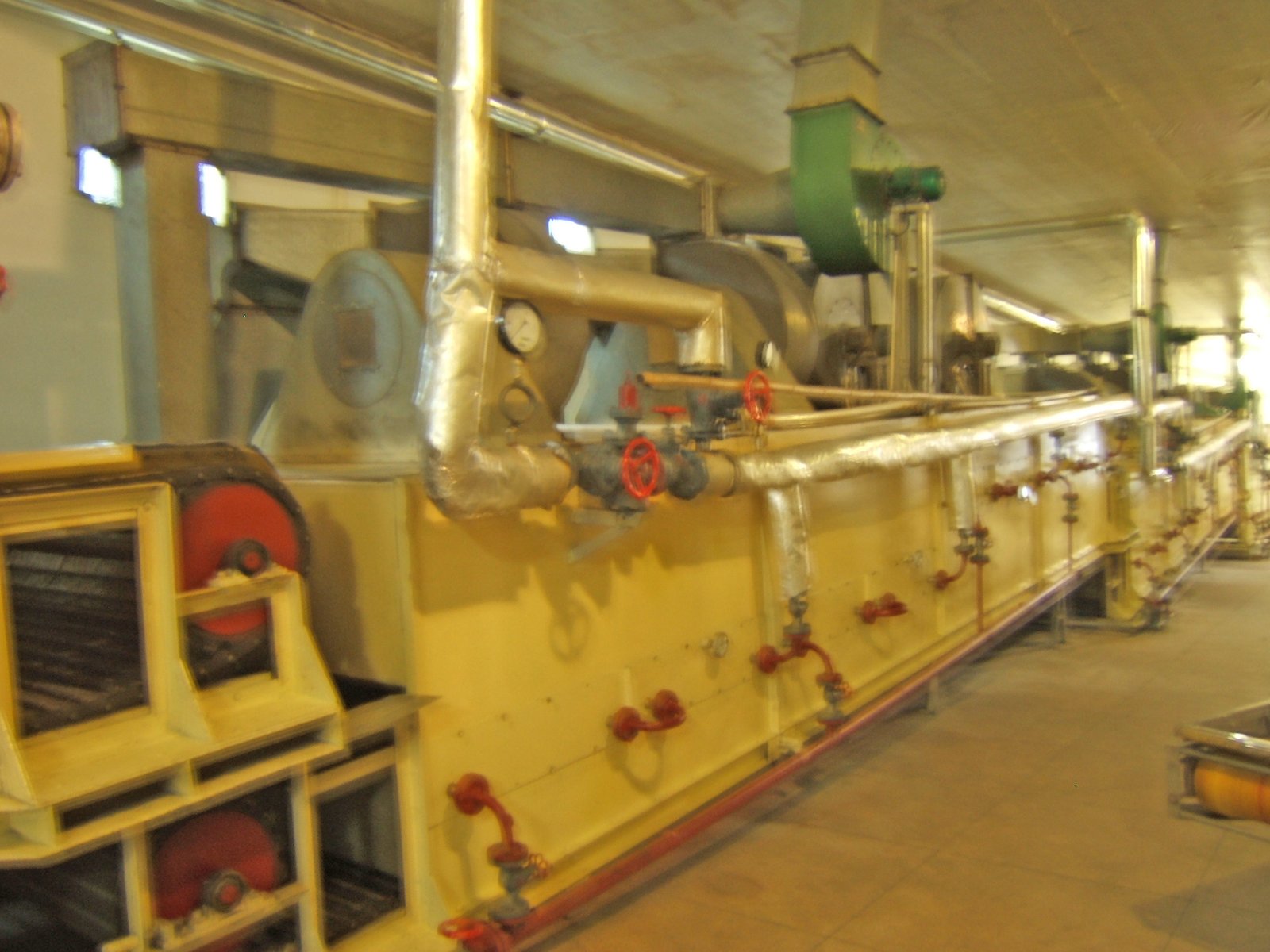 HS Series Single Layer Belt Dryer Tunnel view 2