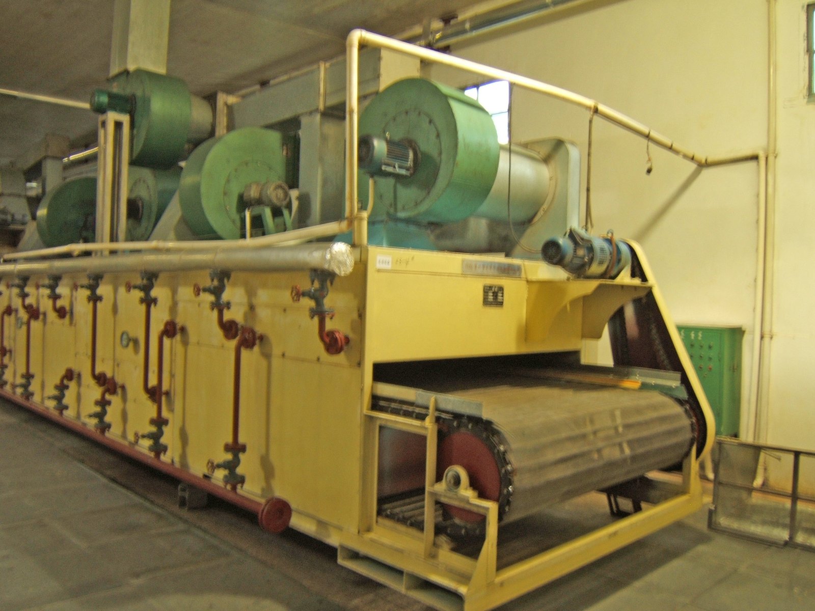 HS Series Single Layer Belt Dryer Tunnel view 3